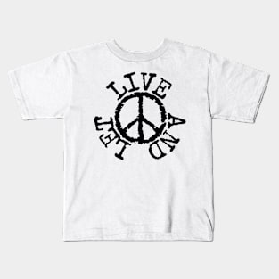 Live And Let Live Kids T-Shirt